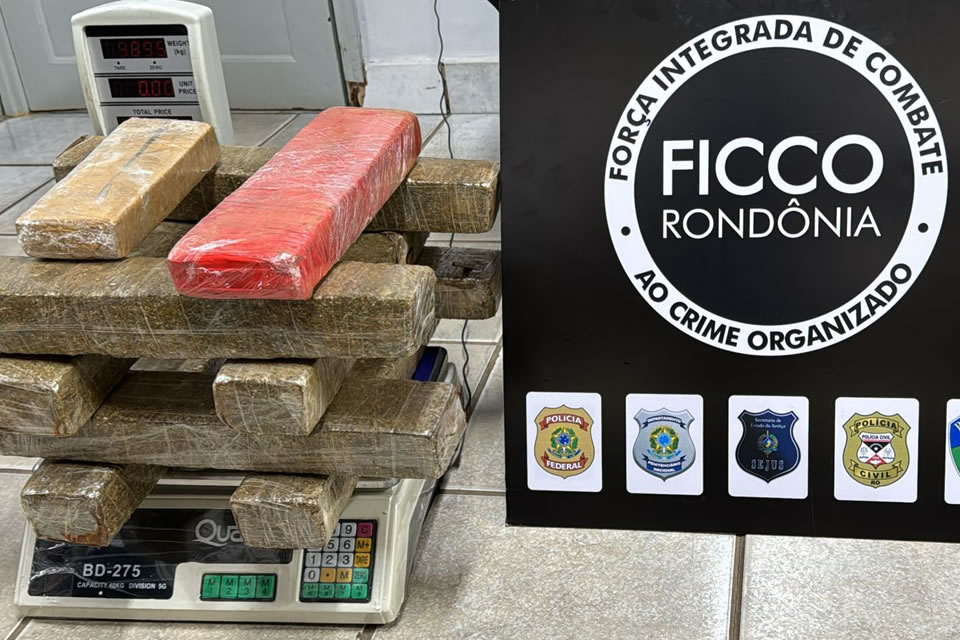 FICCO/RO realiza prisão em flagrante por tráfico de drogas na capital