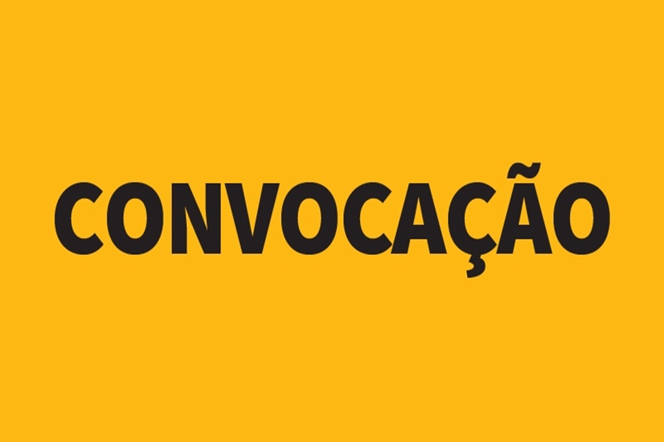 EDITAL DE CONVOCAÇÃO