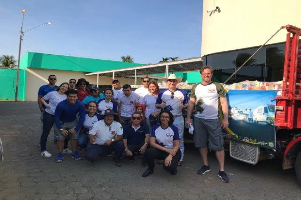 Cremero distribui mais de 300 cestas básicas a comunidades carentes em Porto Velho