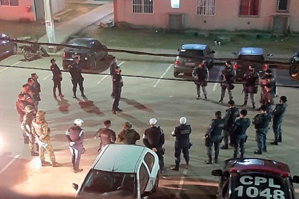 Operação da PM neste final de semana buscou criminosos nos residenciais Morar Melhor e Orgulho do Madeira