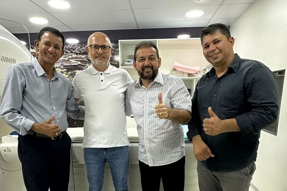 Laerte Gomes destina emenda de R$ 1 milhão para realização de exames de ressonância magnética no HM de Ji-Paraná