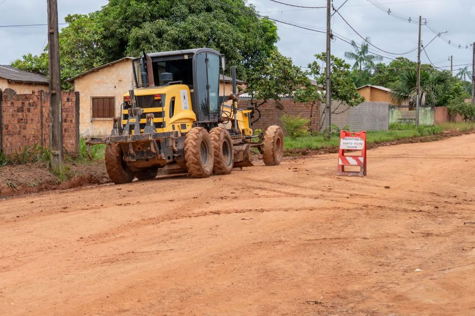 Prefeitura destrava processo em tempo recorde e começa obra de pavimentação do Parque Amazônia