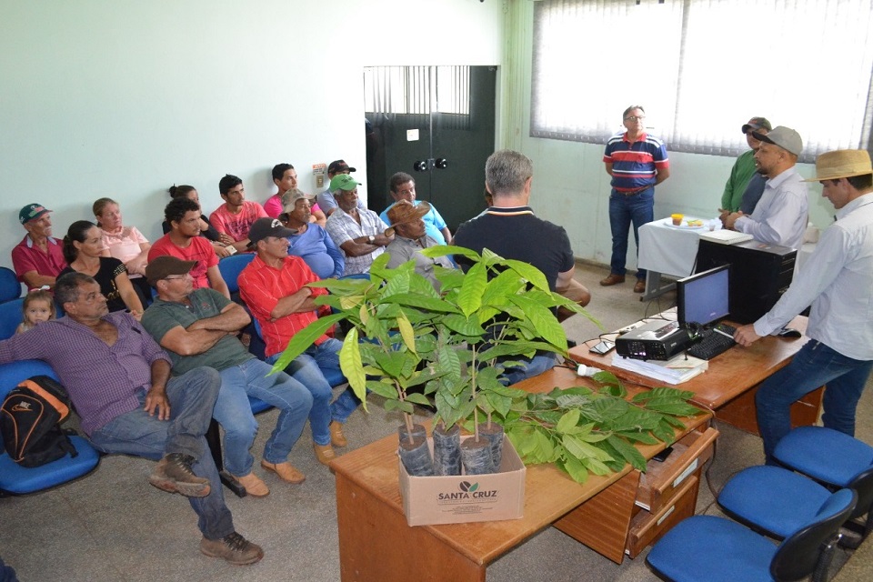 Agricultores de Alta Floresta participam de capacitação oferecida pela Semagri de Rolim sobre Cacau 