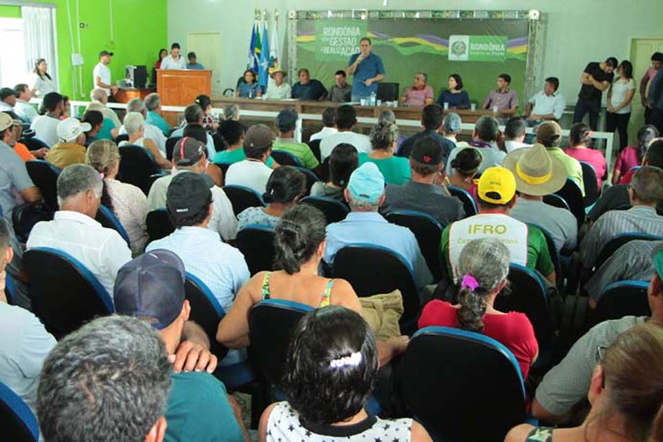 Moradores de Urupá e Mirante da Serra comemoram regularização urbana e fundiária