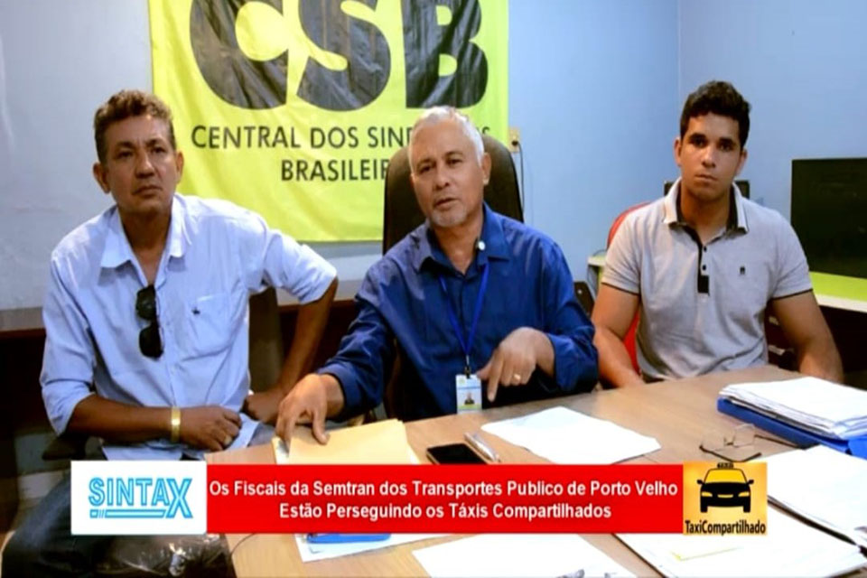 Presidente do Sindtaxi disse que Chiquinho deveria assumir multas aplicadas aos taxistas compartilhados que ele enganou