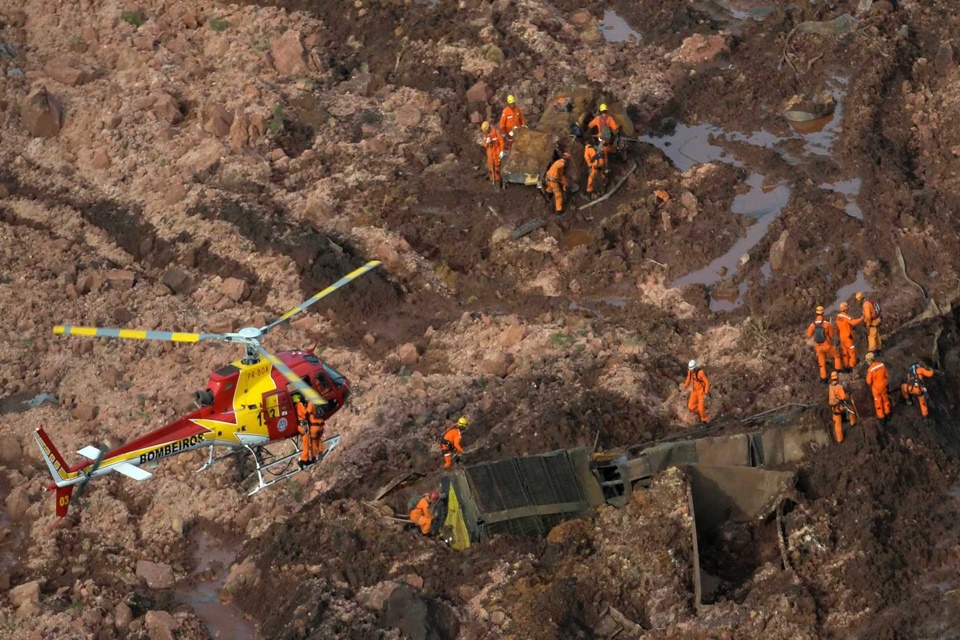 Sobe para 60 número de mortos em Brumadinho; há 292 desaparecidos