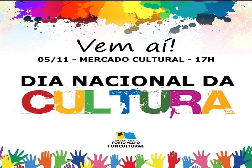 Prefeitura comemora o Dia Nacional da Cultura no Mercado Cultural