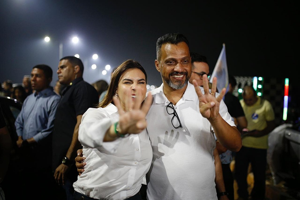 Mariana Carvalho inicia campanha ao lado do governador Marcos Rocha, do prefeito Hildon Chaves e lideranças