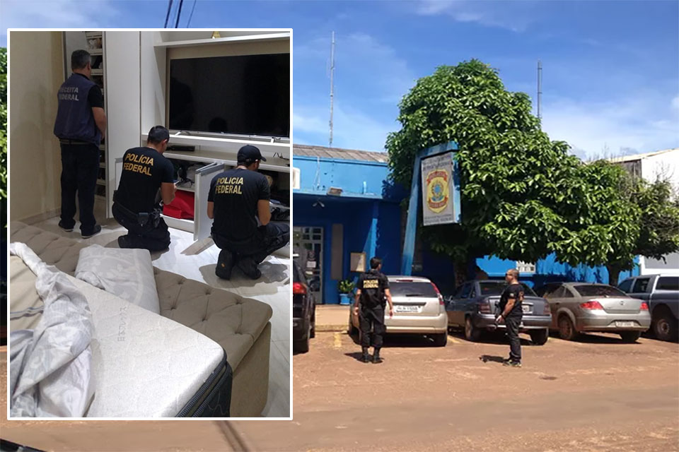 Operação da PF contra o tráfico acontece em Guajará-Mirim, Porto Velho, Ji-Paraná e nos Estados de Mato Grosso e Pará 