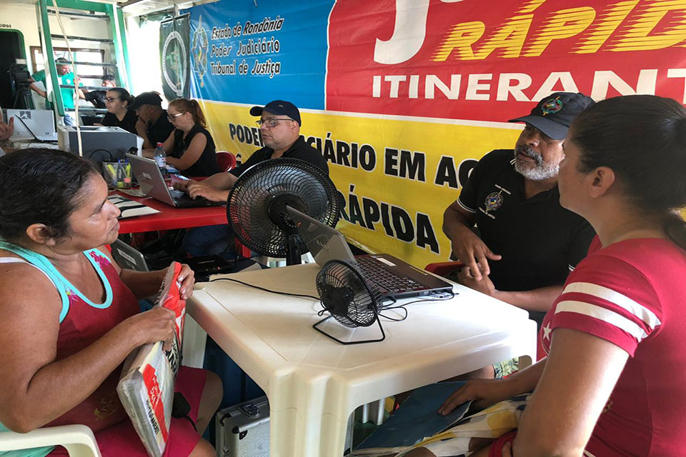 Justiça Rápida chega à comunidade de Santa Catarina, no Baixo Madeira