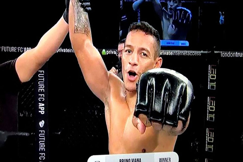 VÍDEO: Rondoniense finaliza adversário em luta de MMA em evento internacional