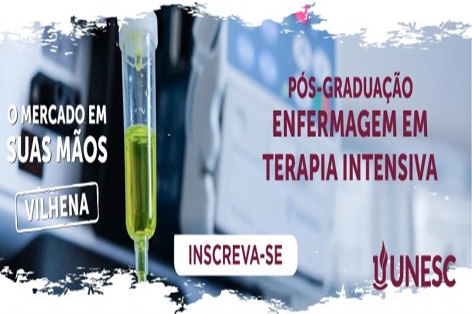 Unesc/Vilhena oferece curso de pós-graduação em Enfermagem em Terapia Intensiva