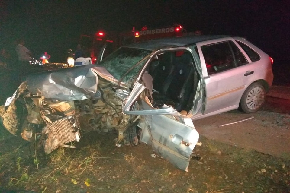 Colisão frontal entre dois carros deixa cinco feridos na BR-364 em RO; Motorista embriagado foi preso