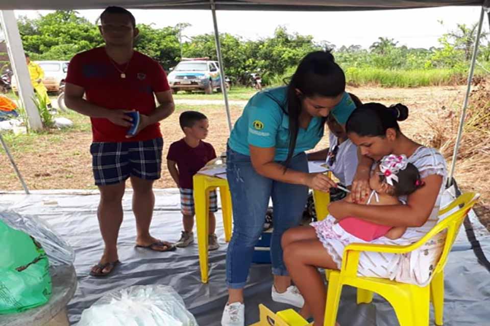 Vacinação contra a gripe em Porto Velho continua para crianças e grávidas
