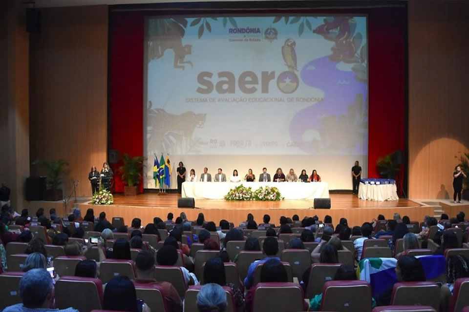 Seminário de Resultados do Sistema de Avaliação Educacional de Rondônia destaca escolas de Porto Velho com premiação