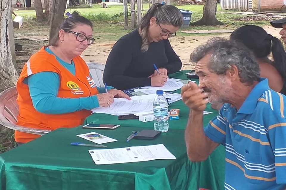 Defesa Civil Municipal leva ajuda humanitária aos distritos de Demarcação e Calama