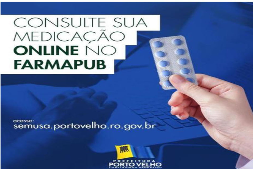 Lista de medicamentos da Semusa é disponibilizada na internet