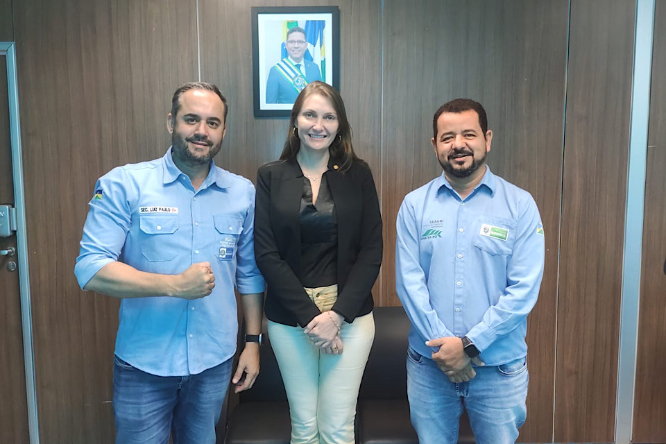 Na Seagri, Lebrinha debate sobre logística da produção da agricultura familiar