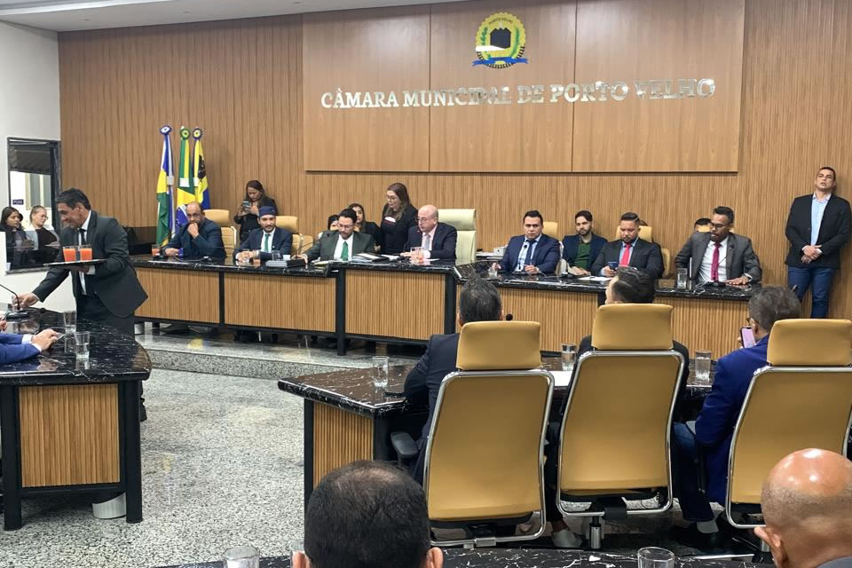 Discursos na Câmara de Porto Velho, agora, só após votação de projetos
