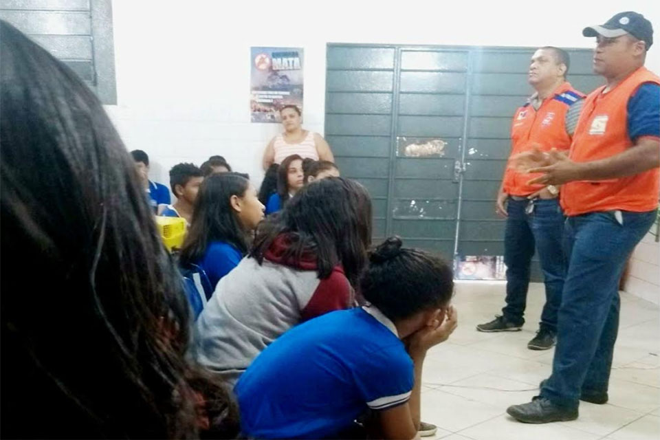 Defesa Civil realizou palestras educativas em alusão ao dia mundial do meio ambiente
