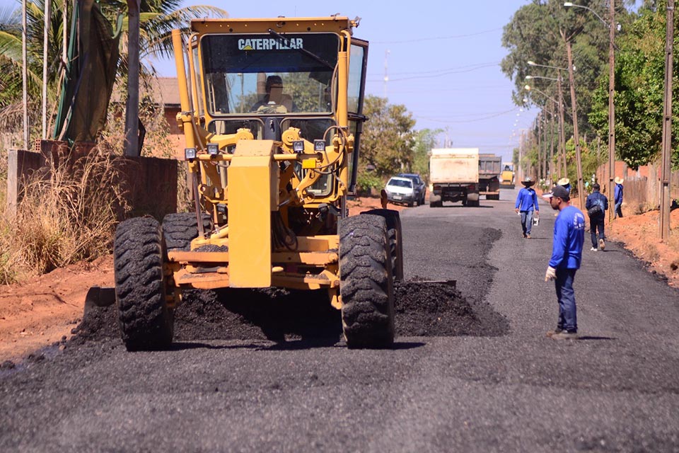 Quase lá: faltam apenas 100 metros para o asfaltamento da Rio Grande do Norte terminar