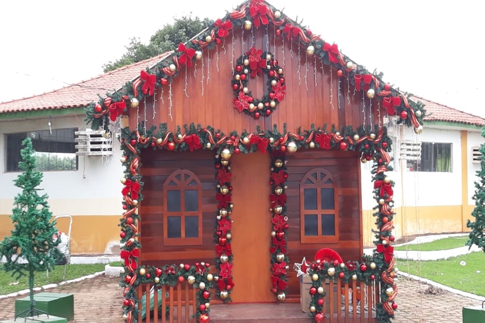 Casa do Papai Noel aberta ao público nesta sexta-feira em Ji-Paraná