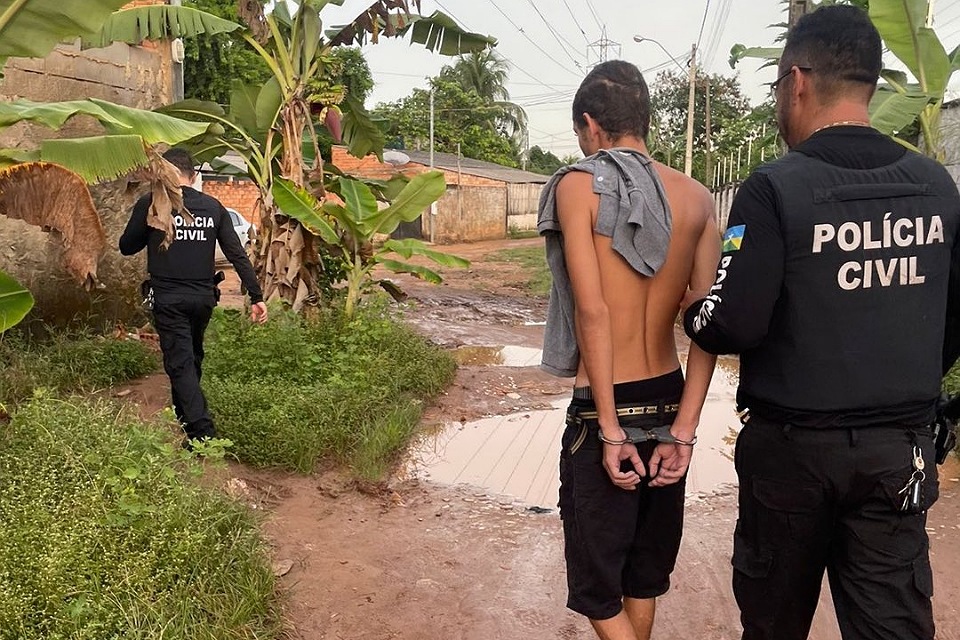 Polícia Civil prende suspeito de série de homicídios em Porto Velho