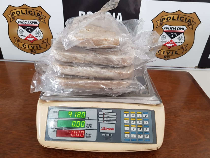 Denarc prende três com quase 10 kg de cocaína na zona Leste de Porto Velho