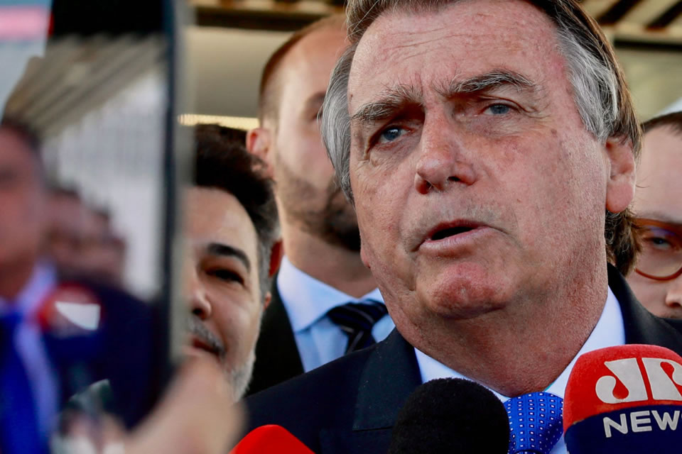 Bolsonaro nega sondagem a Derrite em SP e diz que Ramagem está consolidado no Rio