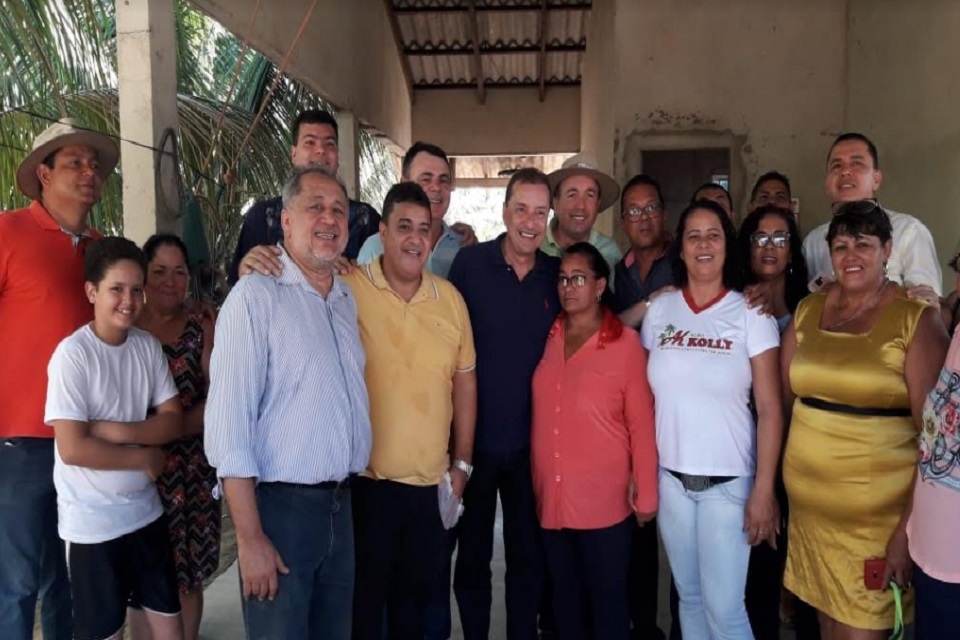 Prefeito, secretário e vereadores vistoriam estradas na Terra Santa