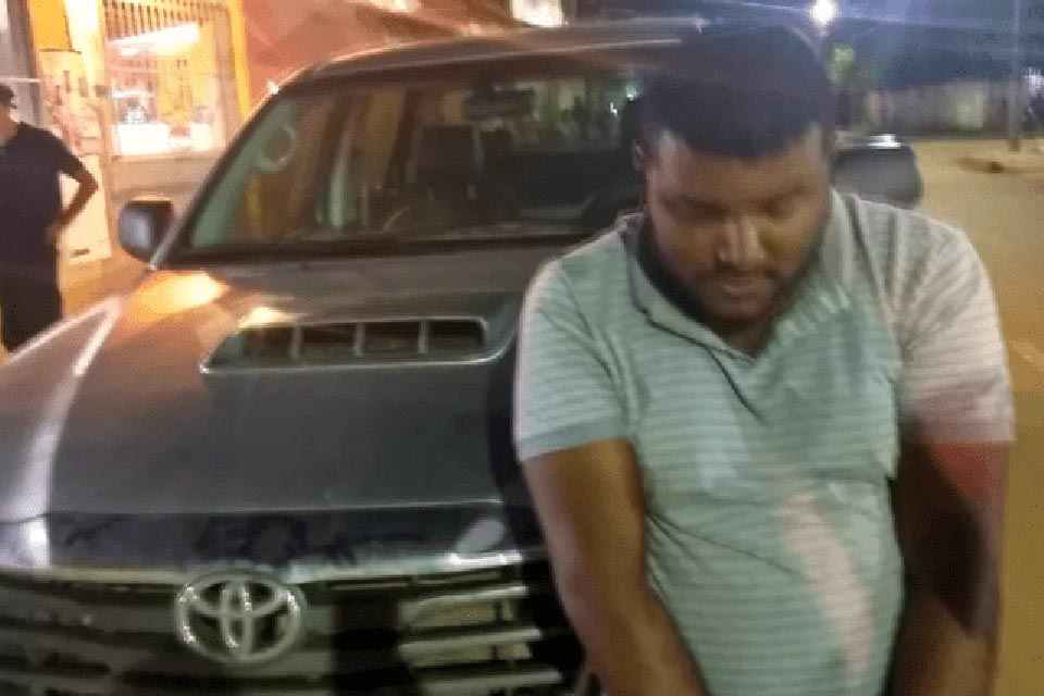 Homem é preso com Hilux roubada na zona Leste de Porto Velho