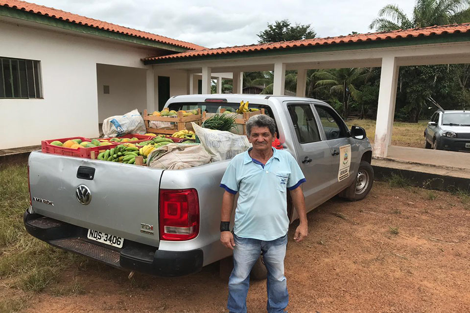 Hospital Municipal recebe alimentos da Agricultura familiar