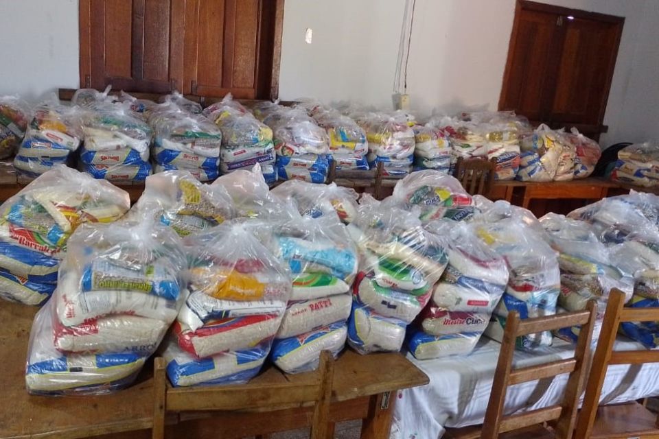 Ação do governo de RO arrecada mais de 2 toneladas de alimentos durante 4ª Pedalada pela Natureza