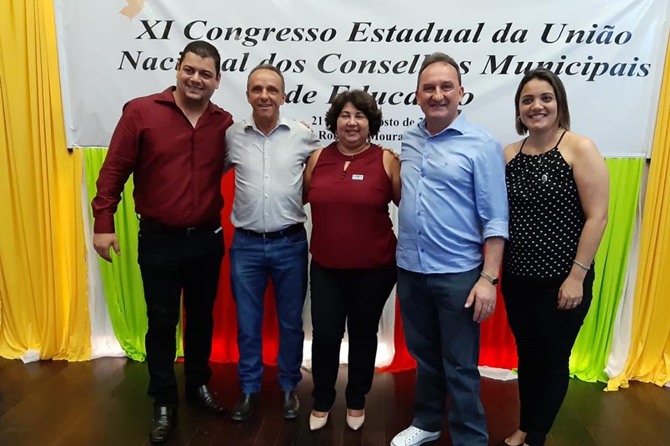 Lazinho da Fetagro prestigia Congresso Estadual dos Conselhos Municipais de Educação