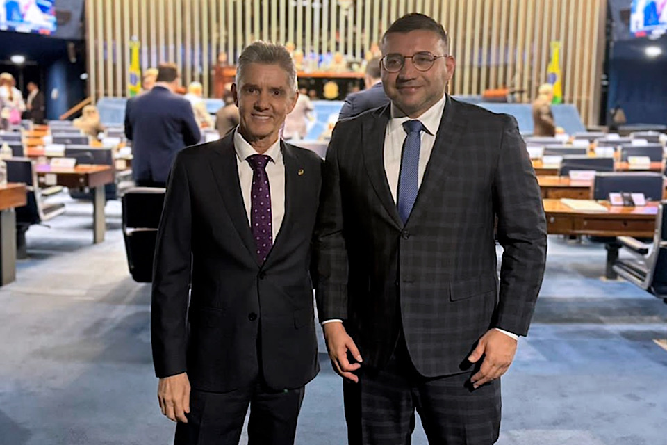 Deputado Ribeiro cumpre agenda com o Senador Jaime Bagattoli e acompanha votação da PEC da Transposição