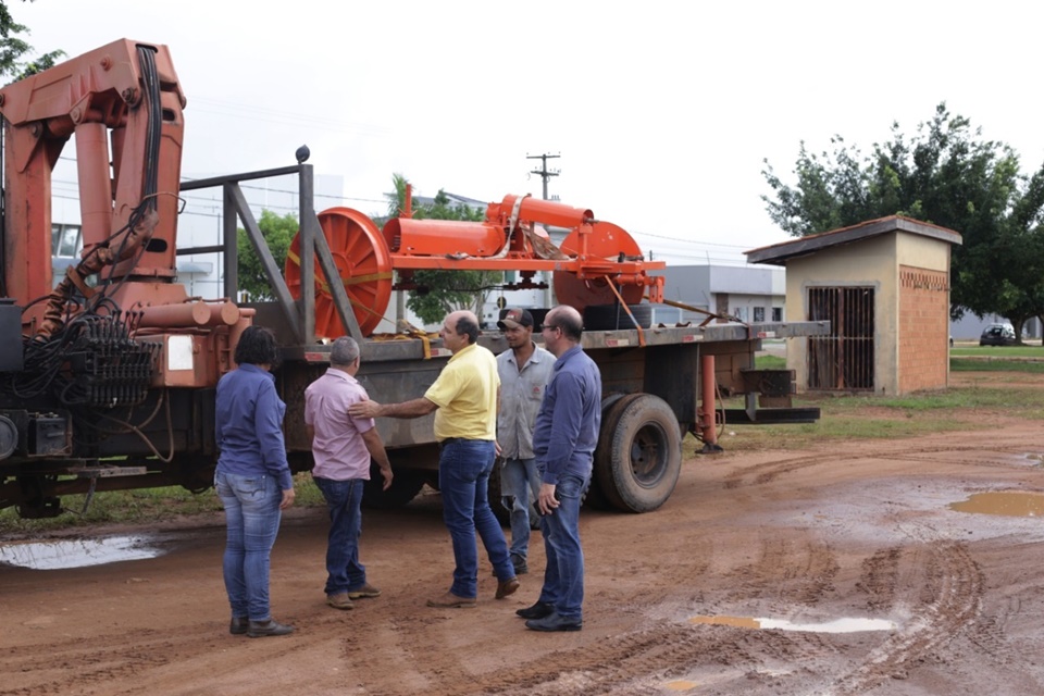 Semana inicia com entrega de equipamentos na Secretaria de Agricultura em Vilhena