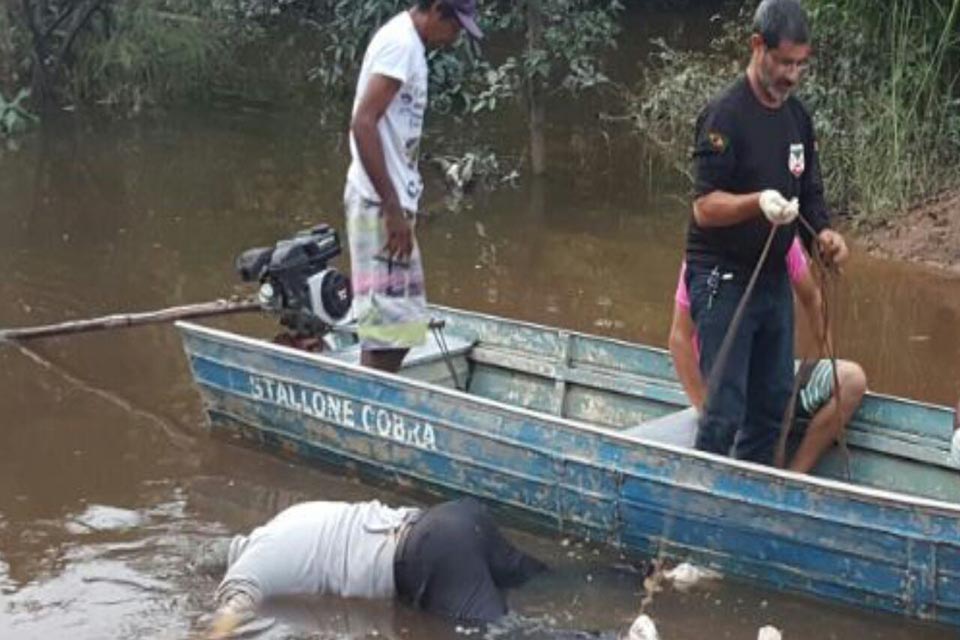 Corpo de homem é encontrado boiando no Rio Jatuarana, em Porto Velho