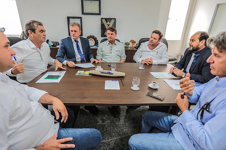 Presidente Laerte Gomes recebe convite para a Abertura Nacional do Plantio da Soja em Vilhena