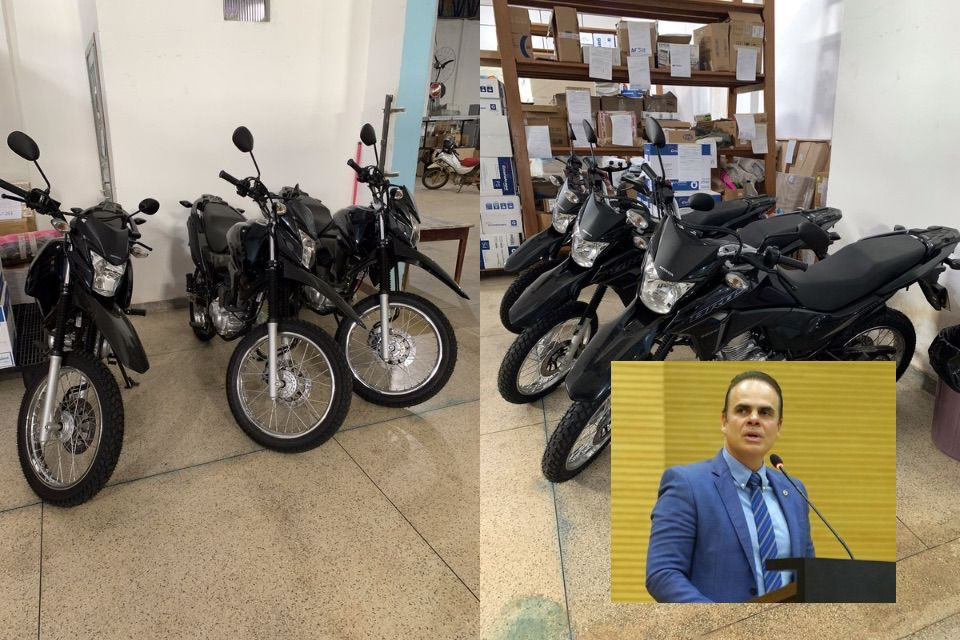 Deputado Alan Queiroz destina recursos para aquisição de motocicletas que serão entregues a associações de Buritis