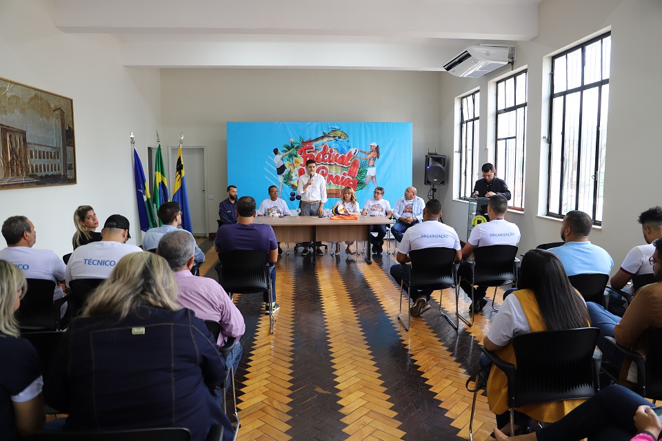 Festival de Praia de Jaci-Paraná é lançado na Prefeitura da capital