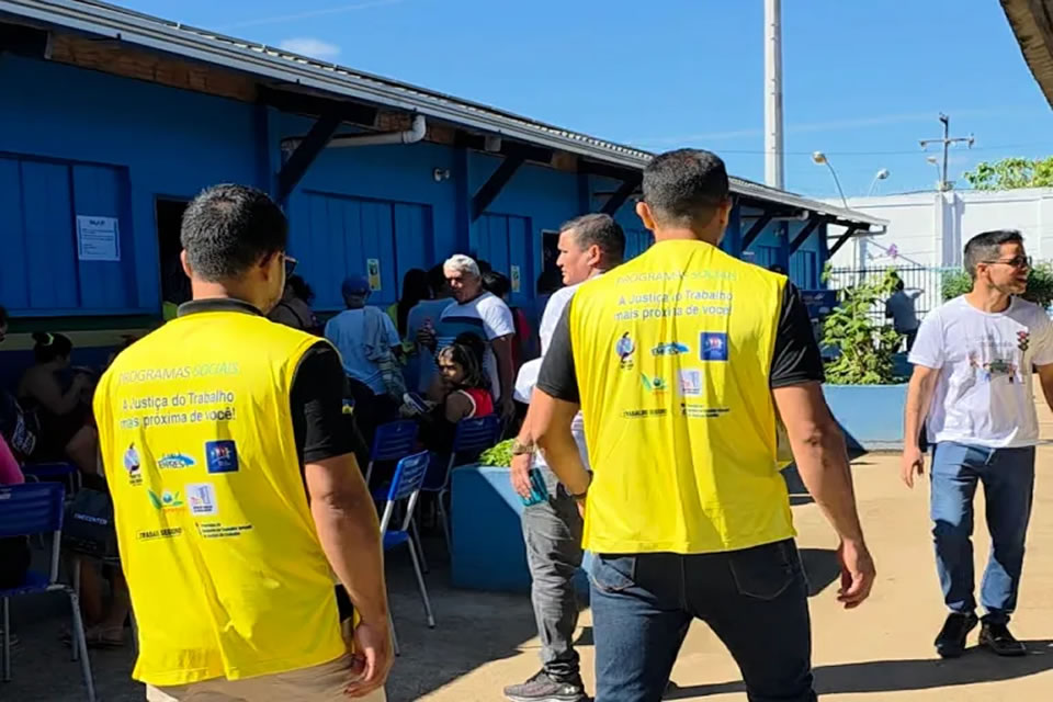 Governo de RO participa de ação social com conectividade e suporte tecnológico