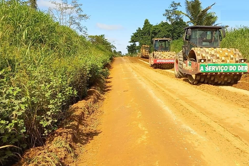 Revitalização da Linha D na rodovia estadual RO-420, em Nova Mamoré, é uma das prioridades de Alan Queiroz