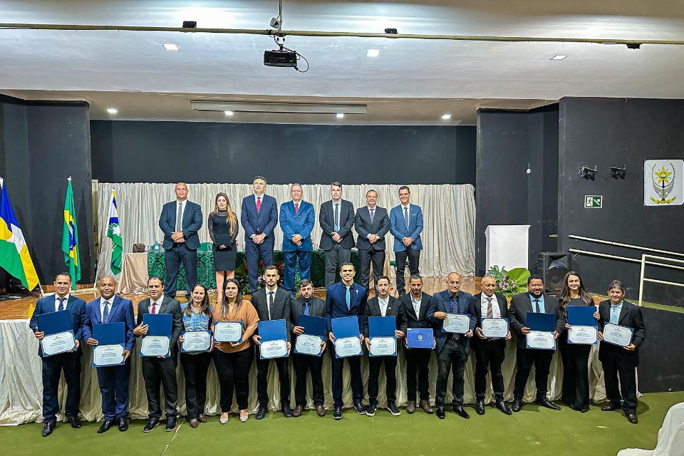 Deputado Cássio Gois participa da diplomação de eleitos em Pimenta Bueno e Primavera de Rondônia