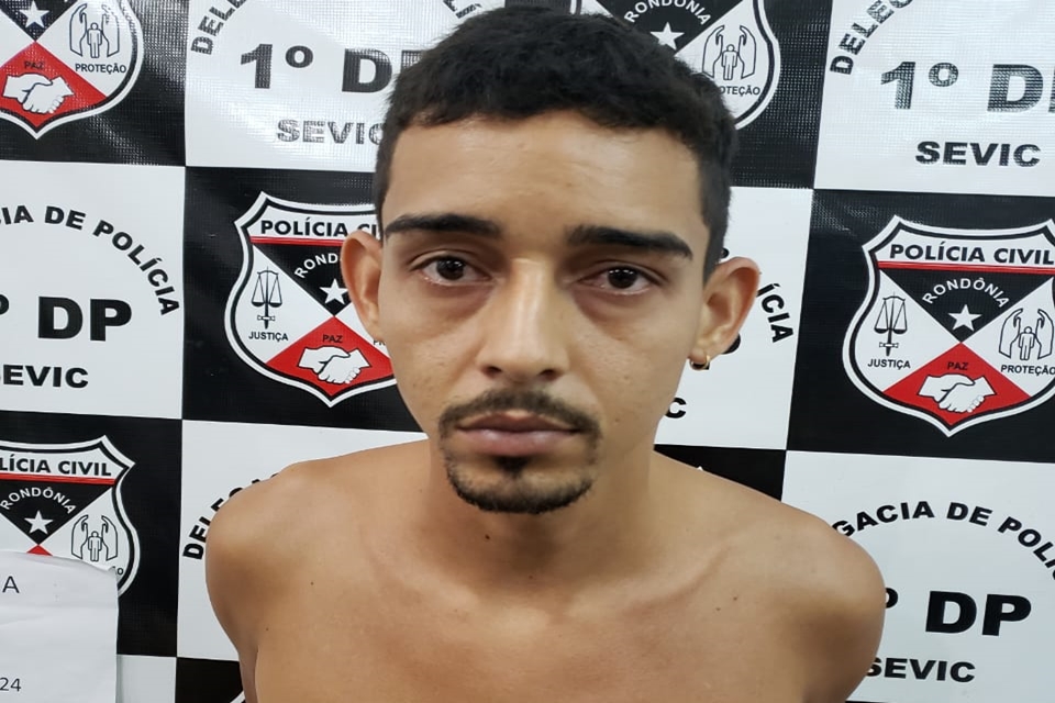 Homem é preso com pistola 380 roubada de advogado em Porto Velho   