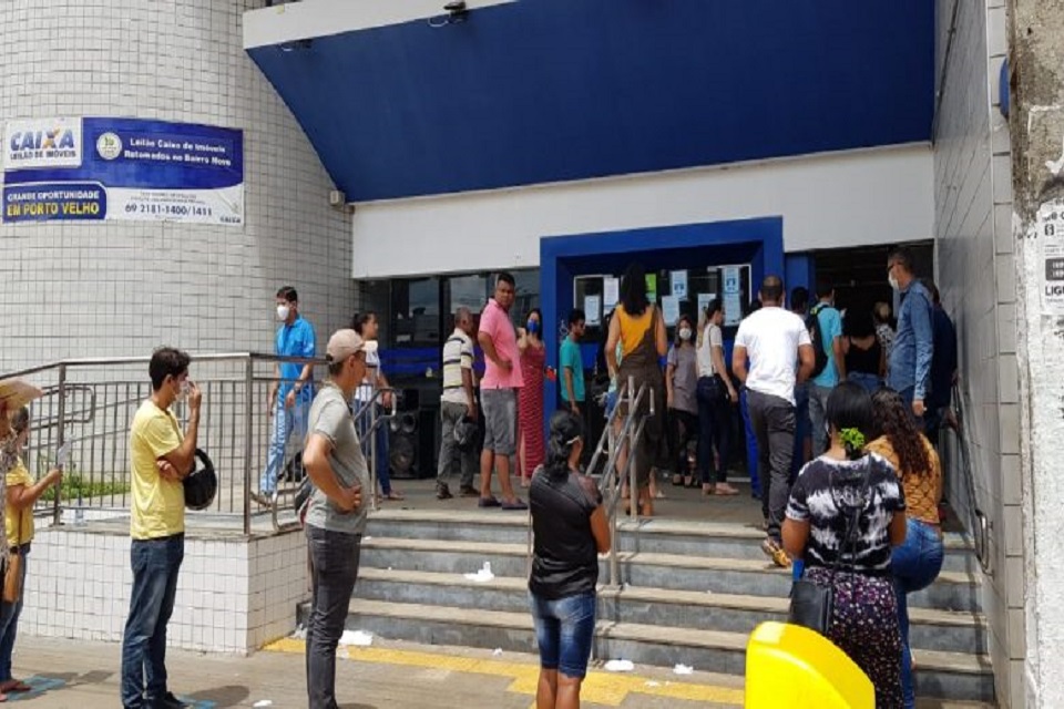 Caixa da Madeira-Mamoré é novamente fechada por causa de mais um caso de covid-19