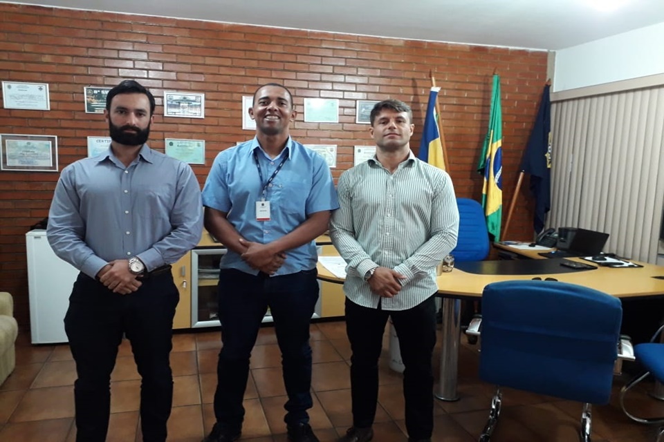 Deputado Cabo Jhony Paixão é recebido pelo Superintendente da PRF em Rondônia