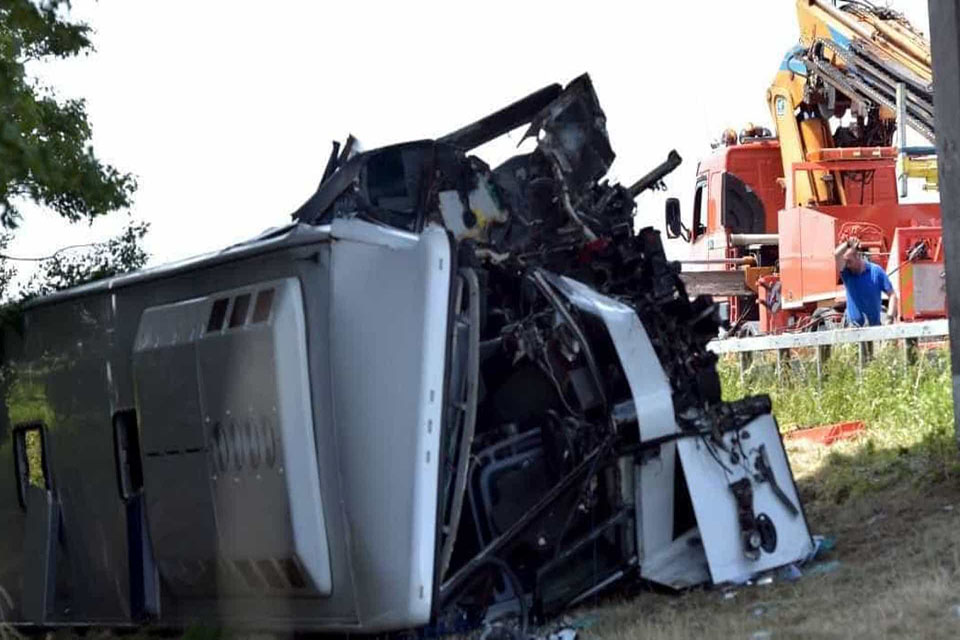 Acidente provoca a morte de 28 turistas alemães em Portugal