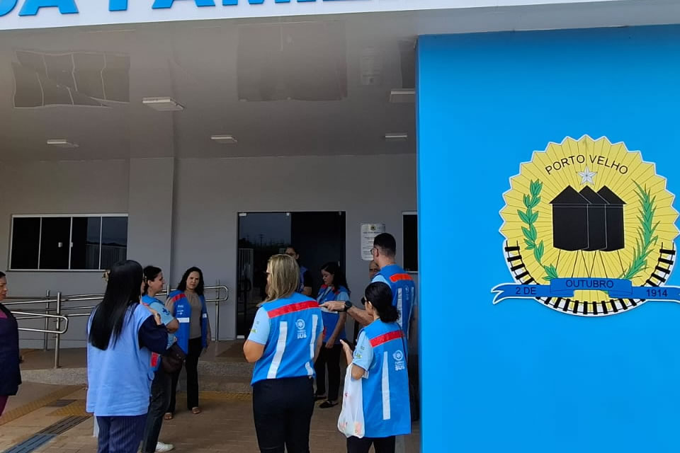 Em Porto Velho, Força Nacional do SUS segue com visitas a unidades de saúde da atenção básica e especializada