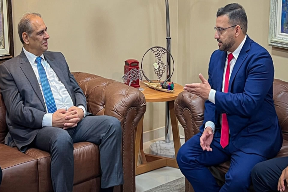 Deputado Ribeiro do Sinpol reforça harmonia em visita institucional ao presidente do TJRO