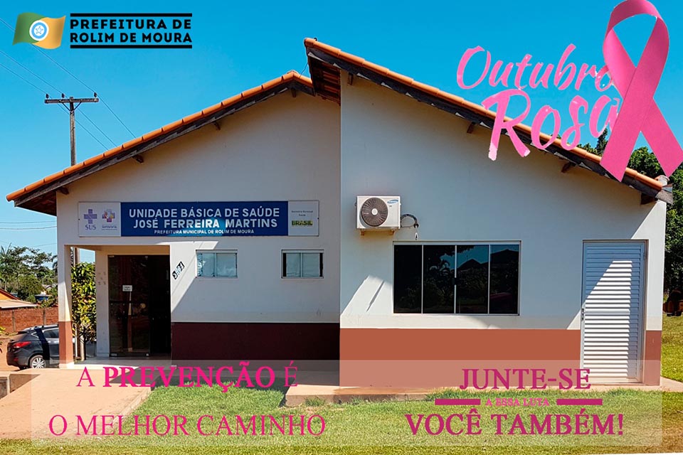 OUTUBRO ROSA: Rolim de Moura intensificará ações de prevenção contra câncer de mama